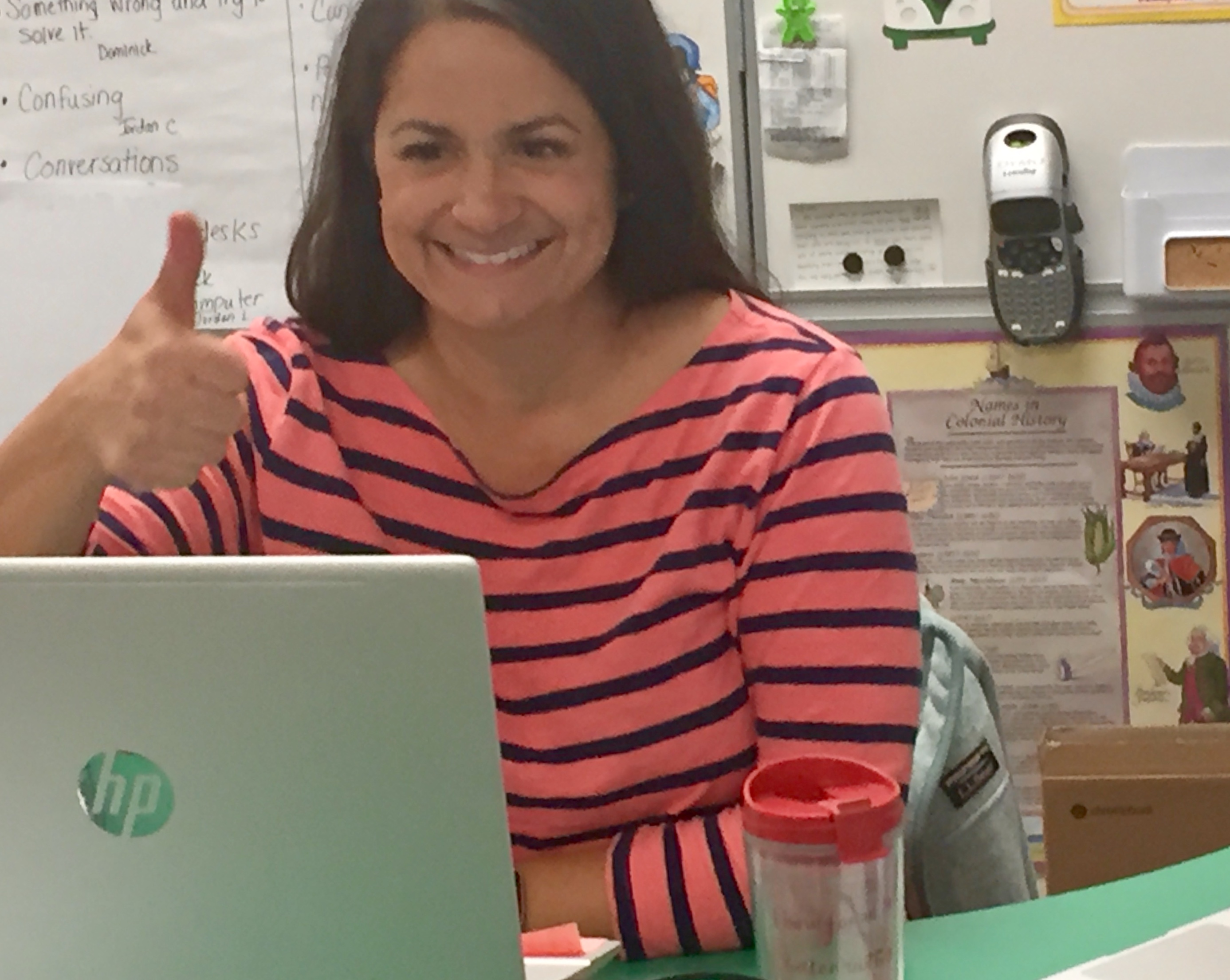 Mrs Chance distance teaching